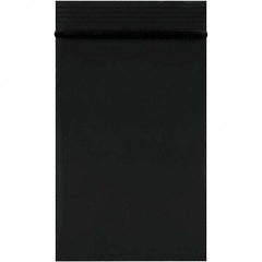 Value Collection - 2 x 3", 2 mil Reclosable Polybags - Black - Americas Industrial Supply