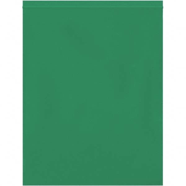 Value Collection - 12 x 15", 2 mil Reclosable Polybags - Green - Americas Industrial Supply