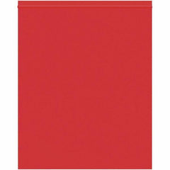 Value Collection - 10 x 12", 2 mil Reclosable Polybags - Red - Americas Industrial Supply