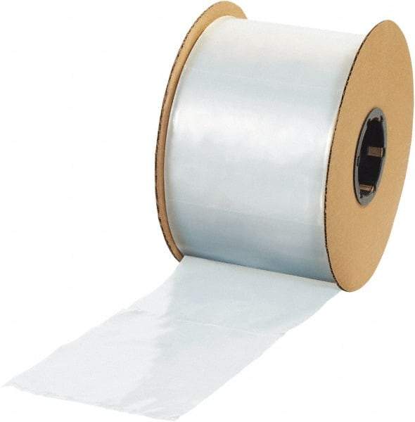 Made in USA - 8 x 12", 4 mil Roll Polybags - Clear - Americas Industrial Supply