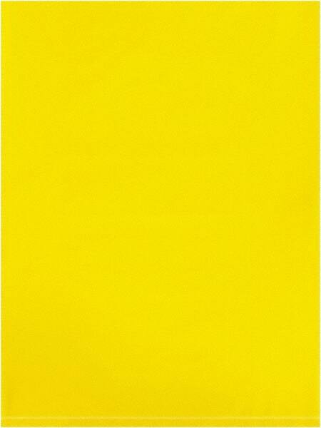 Value Collection - 9 x 12", 2 mil Flat Polybags - Yellow - Americas Industrial Supply