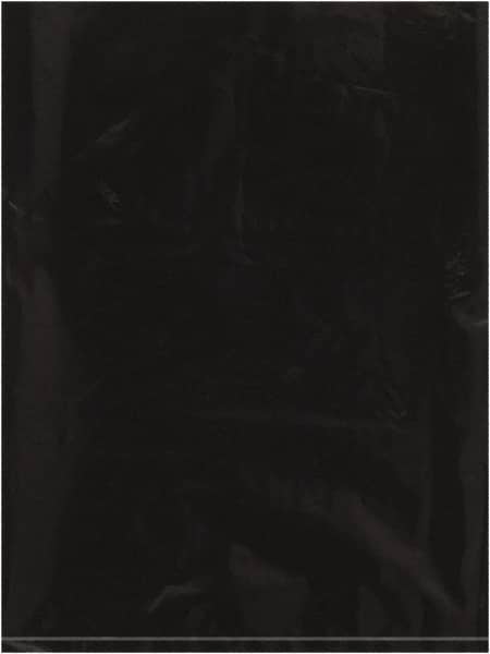 Value Collection - 9 x 12", 2 mil Flat Polybags - Black - Americas Industrial Supply