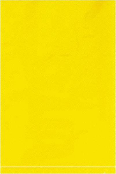 Value Collection - 6 x 9", 2 mil Flat Polybags - Yellow - Americas Industrial Supply