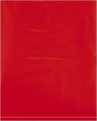 Value Collection - 8 x 10", 2 mil Flat Polybags - Red - Americas Industrial Supply