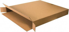 Made in USA - 8" Wide x 40" Long x 50" High Rectangle Corrugated Shipping Box - 1 Wall, Kraft (Color), 95 Lb Capacity - Americas Industrial Supply