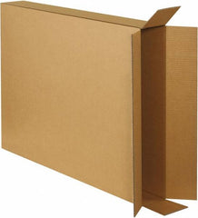 Made in USA - 5" Wide x 28" Long x 38" High Rectangle Corrugated Shipping Box - 1 Wall, Kraft (Color), 65 Lb Capacity - Americas Industrial Supply