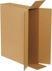 Made in USA - 6" Wide x 26" Long x 20" High Rectangle Corrugated Shipping Box - 1 Wall, Kraft (Color), 65 Lb Capacity - Americas Industrial Supply