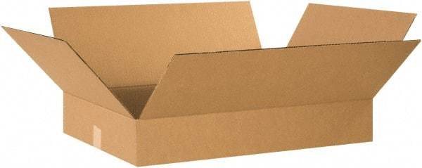 Made in USA - 16" Wide x 22" Long x 14" High Rectangle Corrugated Shipping Box - 1 Wall, Kraft (Color), 65 Lb Capacity - Americas Industrial Supply