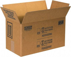 Made in USA - 8-1/2" Wide x 17" Long x 9-5/16" High Rectangle Corrugated Shipping Box - 1 Wall, Kraft (Color), 95 Lb Capacity - Americas Industrial Supply