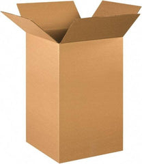 Made in USA - 16" Wide x 16" Long x 30" High Rectangle Corrugated Shipping Box - 1 Wall, Kraft (Color), 65 Lb Capacity - Americas Industrial Supply