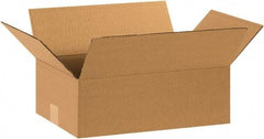 Made in USA - 10" Wide x 15" Long x 5" High Rectangle Corrugated Shipping Box - 1 Wall, Kraft (Color), 65 Lb Capacity - Americas Industrial Supply