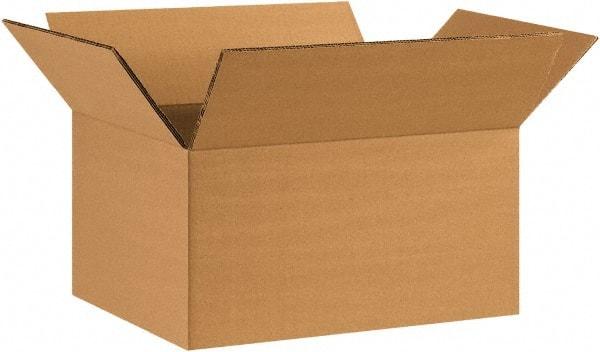 Made in USA - 8-3/4" Wide x 11-1/4" Long x 6" High Rectangle Heavy Duty Corrugated Box - 2 Walls, Kraft (Color), 100 Lb Capacity - Americas Industrial Supply