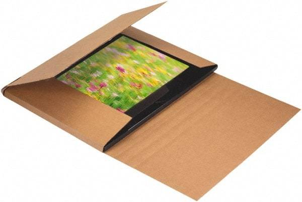 Made in USA - 24" Wide x 30" Long x 6" High Rectangle Crush Proof Mailers - 1 Wall, Kraft (Color) - Americas Industrial Supply