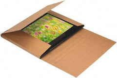 Made in USA - 24" Wide x 30" Long x 6" High Rectangle Crush Proof Mailers - 1 Wall, Kraft (Color) - Americas Industrial Supply
