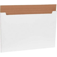 Made in USA - 24" Wide x 36" Long x 1" High Rectangle Crush Proof Mailers - 1 Wall, White - Americas Industrial Supply