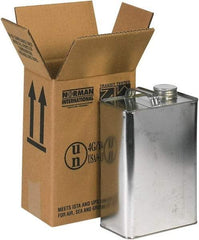 Made in USA - 4-5/16" Wide x 6-3/4" Long x 10-3/8" High Rectangle Corrugated Shipping Box - 2 Walls, Kraft (Color), 120 Lb Capacity - Americas Industrial Supply