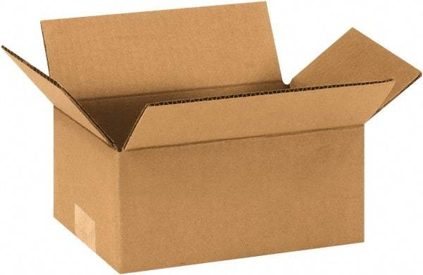 Made in USA - 5" Wide x 9" Long x 4" High Rectangle Corrugated Shipping Box - 1 Wall, Kraft (Color), 65 Lb Capacity - Americas Industrial Supply