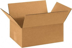 Made in USA - 8-3/4" Wide x 11-3/4" Long x 4-3/4" High Rectangle Corrugated Shipping Box - 1 Wall, Kraft (Color), 65 Lb Capacity - Americas Industrial Supply