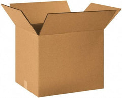 Made in USA - 30" Wide x 40" Long x 30" High Rectangle Heavy Duty Corrugated Box - 2 Walls, Kraft (Color), 100 Lb Capacity - Americas Industrial Supply