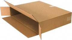 Made in USA - 6" Wide x 24" Long x 18" High Rectangle Corrugated Shipping Box - 1 Wall, Kraft (Color), 95 Lb Capacity - Americas Industrial Supply