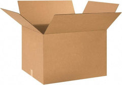Made in USA - 30" Wide x 36" Long x 12" High Rectangle Corrugated Shipping Box - 1 Wall, Kraft (Color), 65 Lb Capacity - Americas Industrial Supply