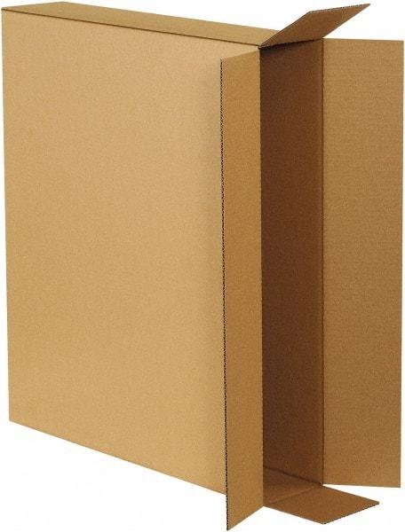 Made in USA - 6" Wide x 30" Long x 30" High Rectangle Corrugated Shipping Box - 1 Wall, Kraft (Color), 95 Lb Capacity - Americas Industrial Supply