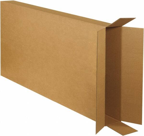 Made in USA - 6" Wide x 28" Long x 52" High Rectangle Corrugated Shipping Box - 1 Wall, Kraft (Color), 65 Lb Capacity - Americas Industrial Supply