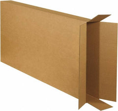 Made in USA - 6" Wide x 28" Long x 52" High Rectangle Corrugated Shipping Box - 1 Wall, Kraft (Color), 65 Lb Capacity - Americas Industrial Supply