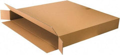 Made in USA - 8" Wide x 36" Long x 30" High Rectangle Corrugated Shipping Box - 1 Wall, Kraft (Color), 95 Lb Capacity - Americas Industrial Supply