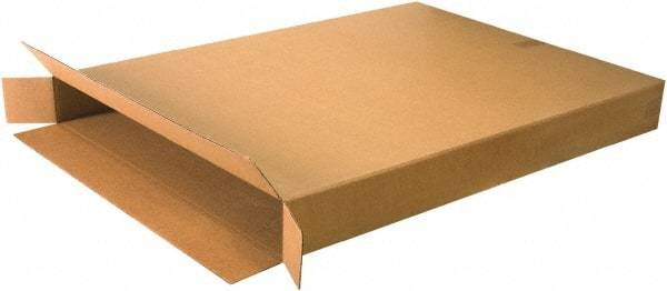 Made in USA - 5" Wide x 36" Long x 48" High Rectangle Corrugated Shipping Box - 1 Wall, Kraft (Color), 95 Lb Capacity - Americas Industrial Supply