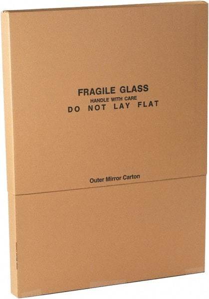 Made in USA - 3-3/4" Wide x 37" Long x 30-3/4" High Rectangle Moving Boxes - 1 Wall, Kraft (Color), 65 Lb Capacity - Americas Industrial Supply