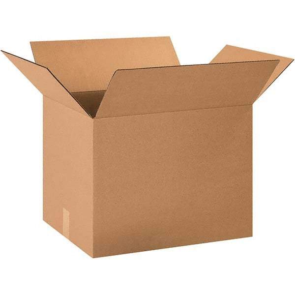 Made in USA - 30" Wide x 40" Long x 30" High Rectangle Corrugated Shipping Box - 1 Wall, Kraft (Color), 65 Lb Capacity - Americas Industrial Supply