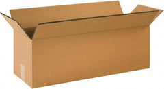 Made in USA - 16" Wide x 48" Long x 16" High Rectangle Heavy Duty Corrugated Box - 2 Walls, Kraft (Color), 100 Lb Capacity - Americas Industrial Supply