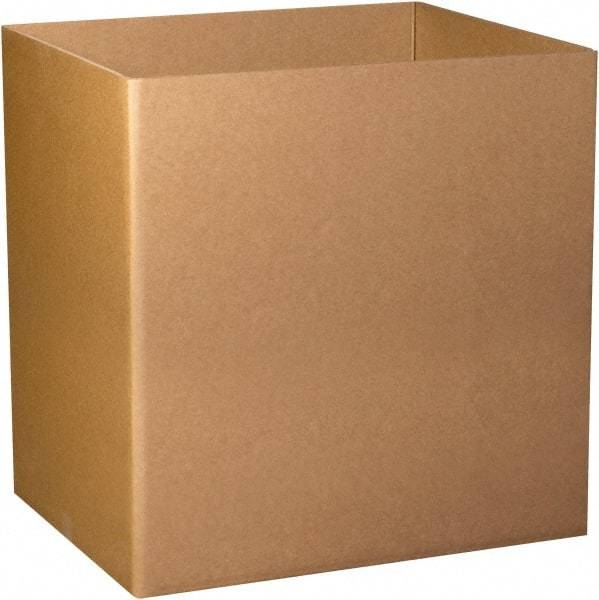 Made in USA - 40" Wide x 48" Long x 24" High Rectangle Heavy Duty Corrugated Box - 3 Walls, Kraft (Color), 280 Lb Capacity - Americas Industrial Supply