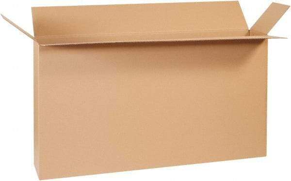 Made in USA - 8" Wide x 54" Long x 28" High Rectangle Corrugated Shipping Box - 1 Wall, Kraft (Color), 95 Lb Capacity - Americas Industrial Supply