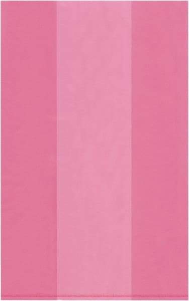 Value Collection - 15 x 24", 2 mil Anti-Static Gusseted Polybags - Pink - Americas Industrial Supply