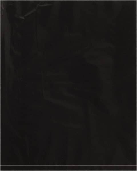 Value Collection - 8 x 10", 2 mil Flat Polybags - Black - Americas Industrial Supply