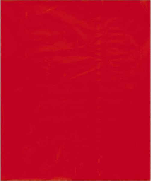 Value Collection - 15 x 18", 2 mil Flat Polybags - Red - Americas Industrial Supply
