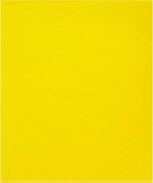 Value Collection - 15 x 18", 2 mil Flat Polybags - Yellow - Americas Industrial Supply