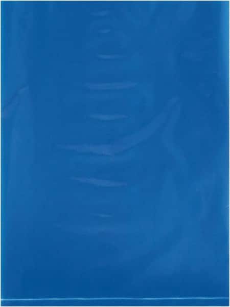 Value Collection - 9 x 12", 2 mil Flat Polybags - Blue - Americas Industrial Supply