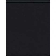 Value Collection - 10 x 12", 2 mil Reclosable Polybags - Black - Americas Industrial Supply