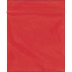 Value Collection - 3 x 3", 2 mil Reclosable Polybags - Red - Americas Industrial Supply