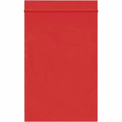 Value Collection - 4 x 6", 2 mil Reclosable Polybags - Red - Americas Industrial Supply