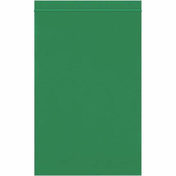 Value Collection - 6 x 9", 2 mil Reclosable Polybags - Green - Americas Industrial Supply