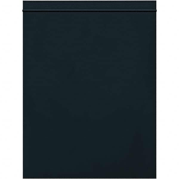 Value Collection - 8 x 10", 2 mil Reclosable Polybags - Black - Americas Industrial Supply