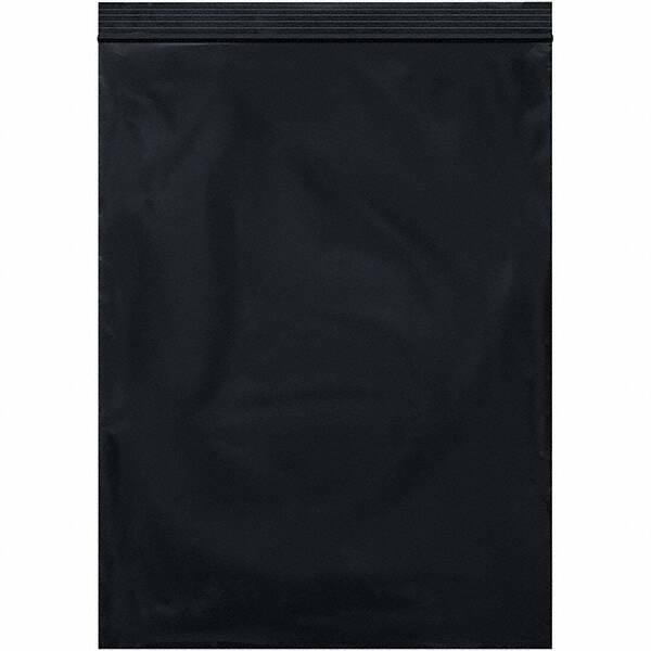 Value Collection - 9 x 12", 2 mil Reclosable Polybags - Black - Americas Industrial Supply