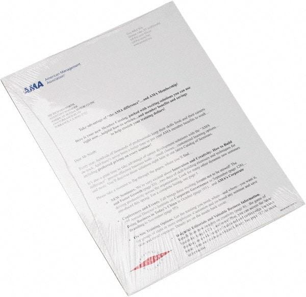 Made in USA - 8 x 14", 100 Gauge Shrink Bags - Clear - Americas Industrial Supply