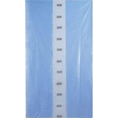 Made in USA - 54 x 96", 4 mil Gusseted Polybags - Blue - Americas Industrial Supply