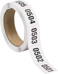Tape Logic - 1-1/2" Long, Black/White Paper Inventory Labels - For Multi-Use - Americas Industrial Supply