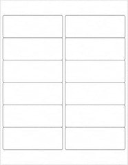 Tape Logic - 4" Long, White Paper Laser Label - For Laser Printers - Americas Industrial Supply